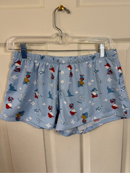 Peanuts Other - Peanuts Cowboy Western Themed Pajama Shorts Woman’s Size Large